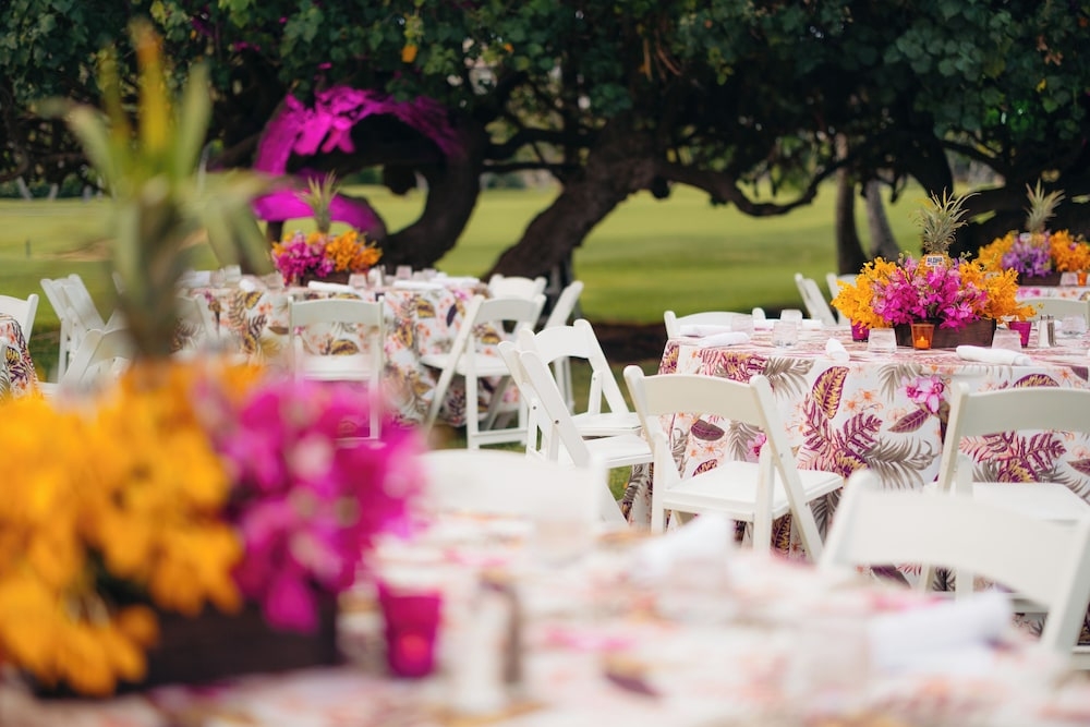 屋外バンケット スペース