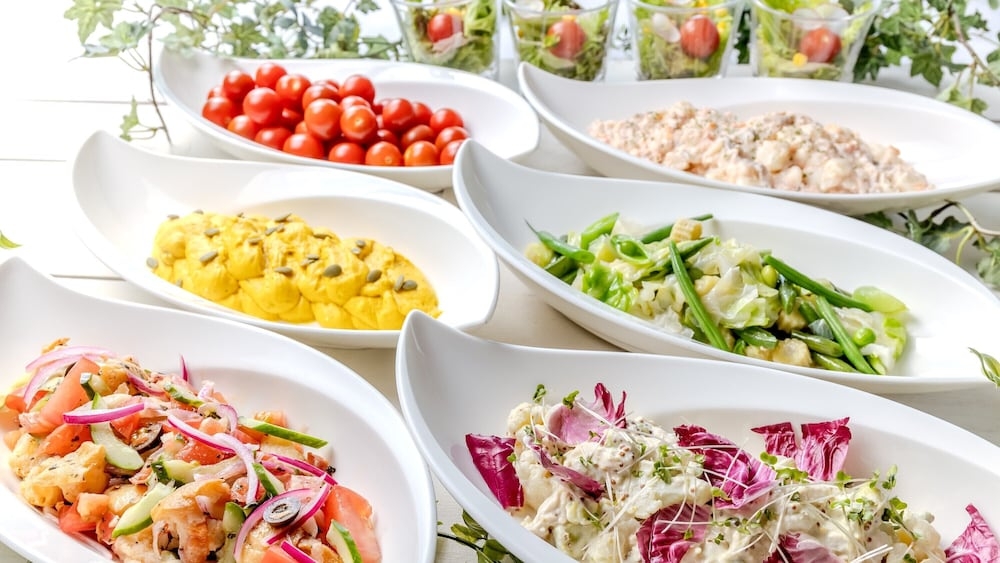 朝食ビュッフェ