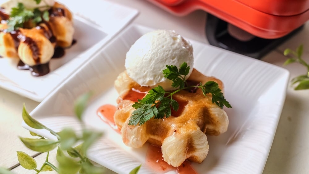 朝食ビュッフェ