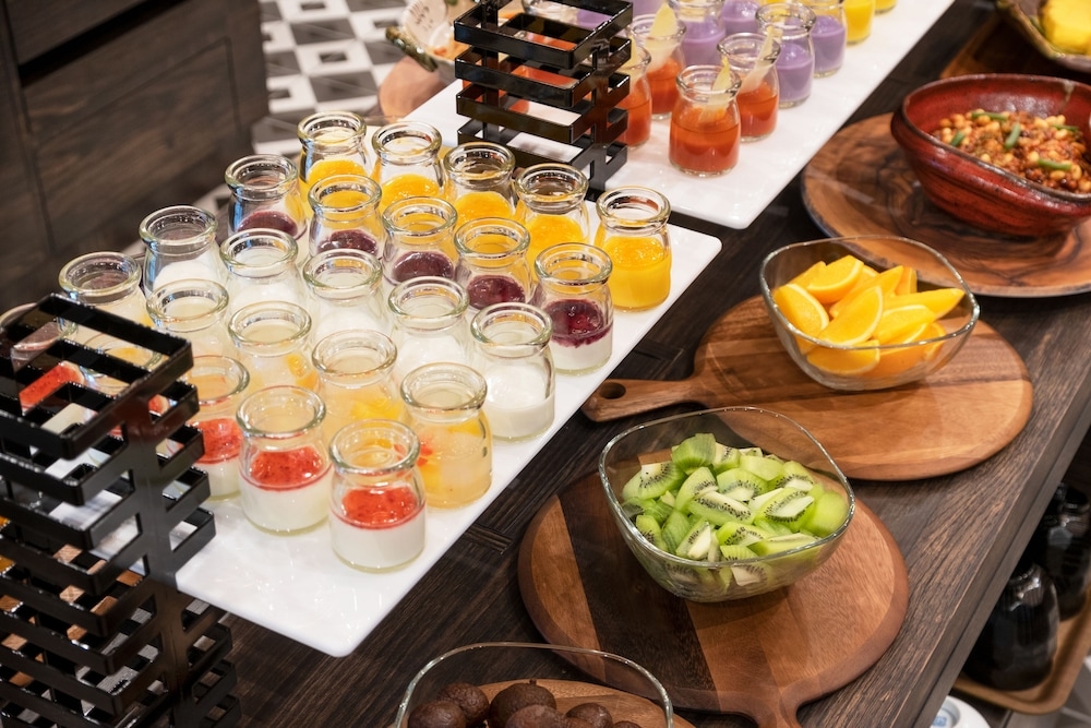 朝食ビュッフェ