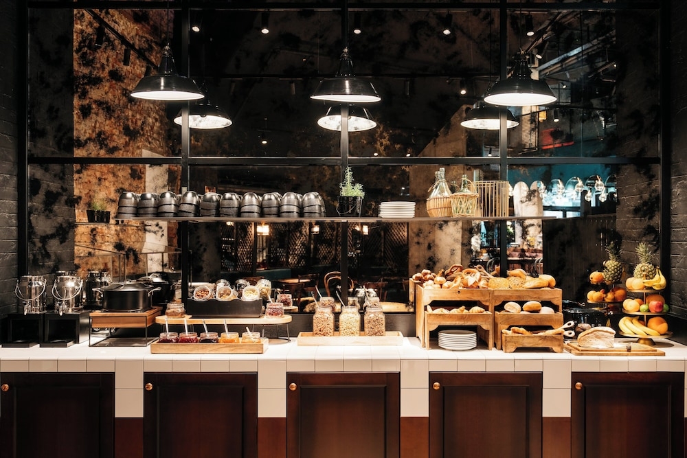 朝食ビュッフェ