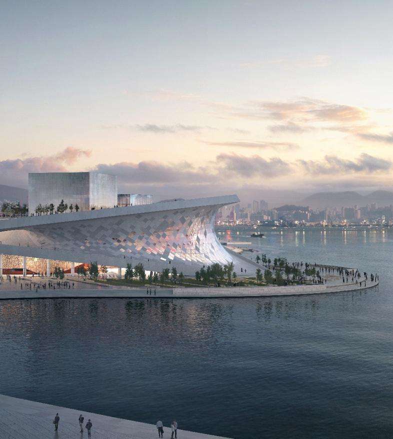 2027年7月、 韓国・釜山の海を背景に<br/>オペラハウスが開館します