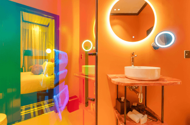 ナウミ スタジオ ウェリントン,メンフィスデザインホテル