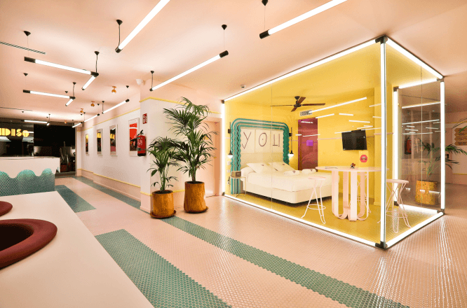 パラディーソ イビサ アート ホテル,スペインホテル,メンフィスデザインホテル