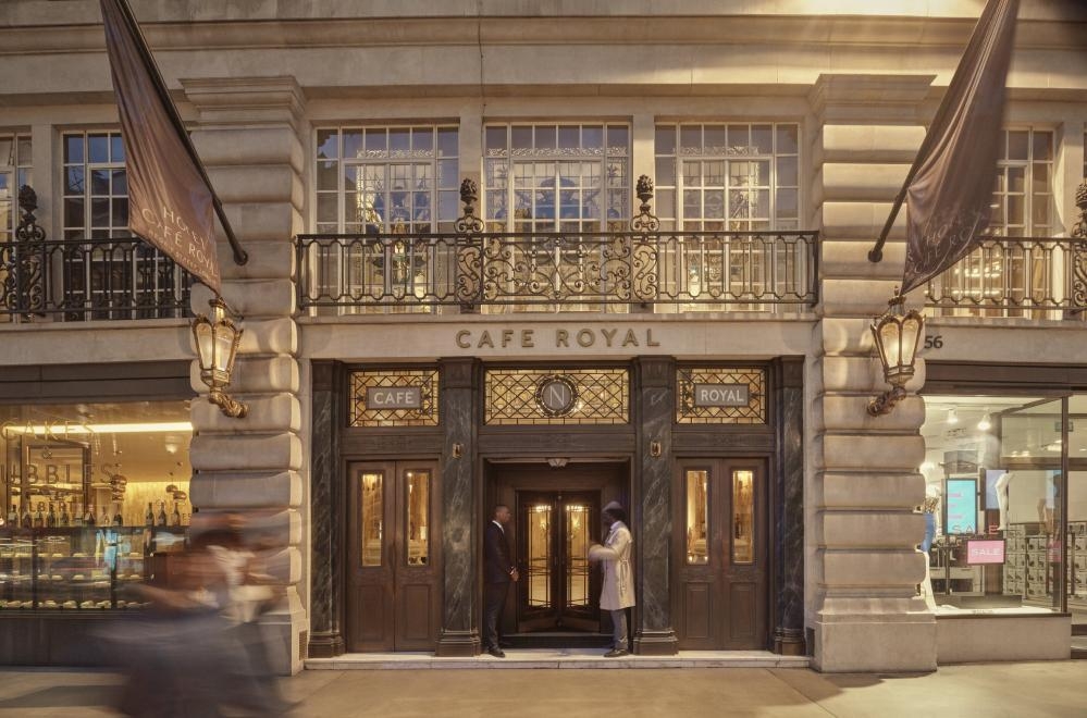 ホテル カフェ ローヤル,ロンドンホテル,デイビッド チッパーフィールド,ラグジュアリーホテル